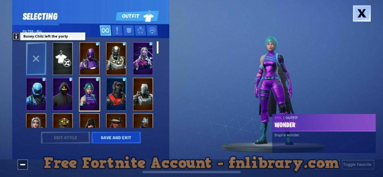 Free OG Fortnite Account Today Only