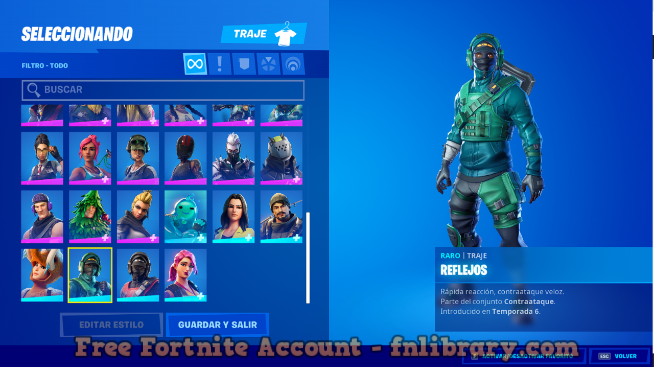 Special March 2024 Account with Galaxy Skin FA