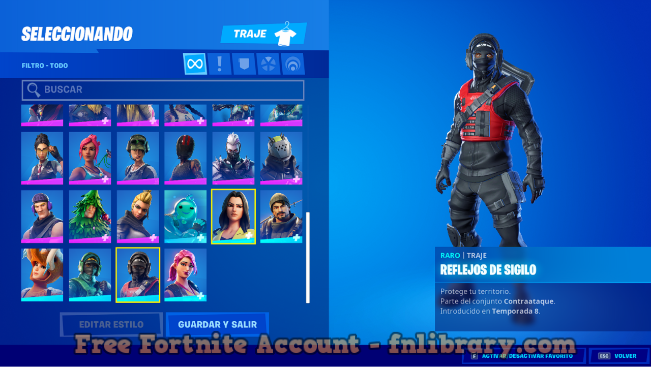 Special May 2022 Account with Galaxy Skin FA